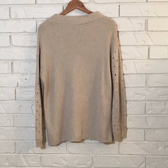 Cream Anthropologie Moth Ceres Sweater - Picture 2 of 7